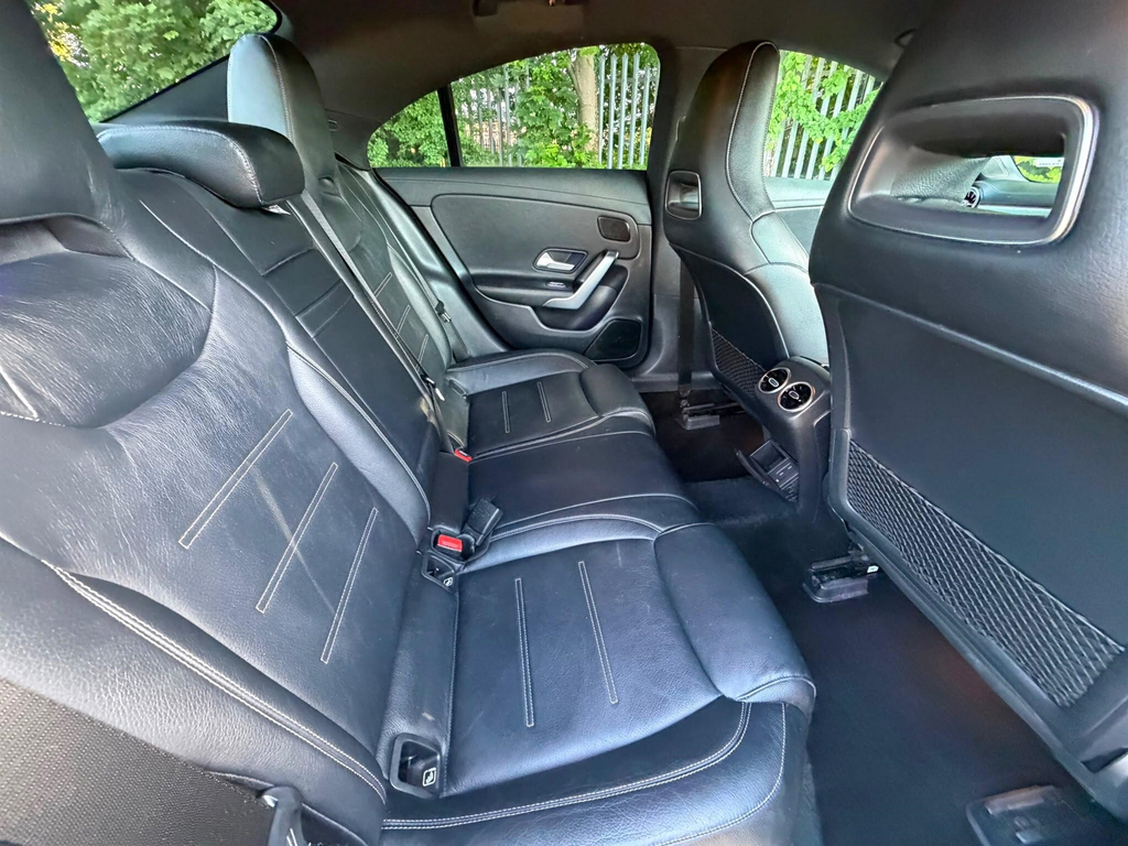 Mercedes-Benz CLA Class Saloon White #25