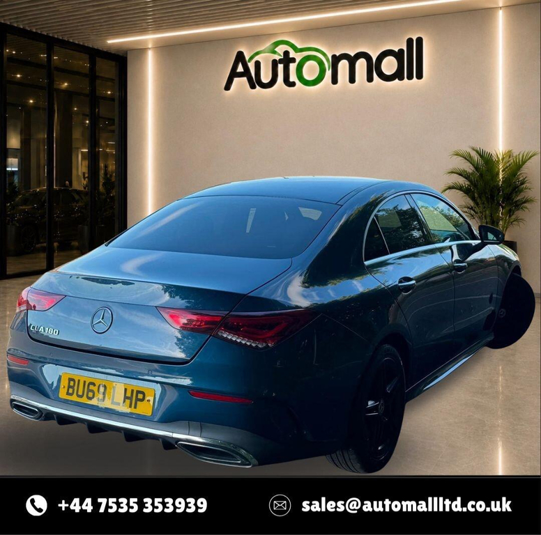 Mercedes-Benz CLA Class Saloon White #47