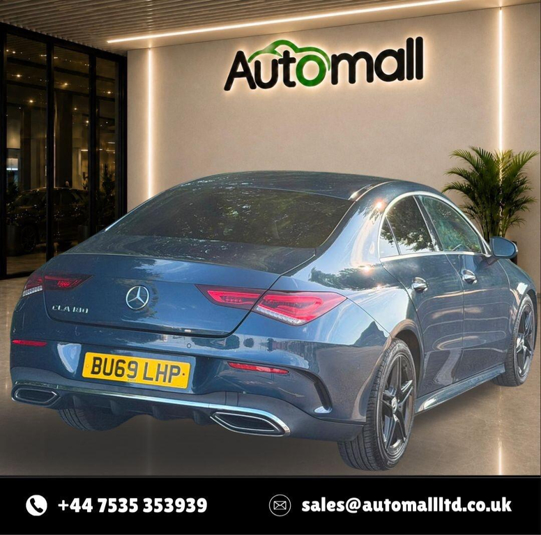Mercedes-Benz CLA Class Saloon White #13