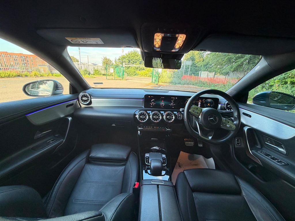 Mercedes-Benz CLA Class Saloon White #17