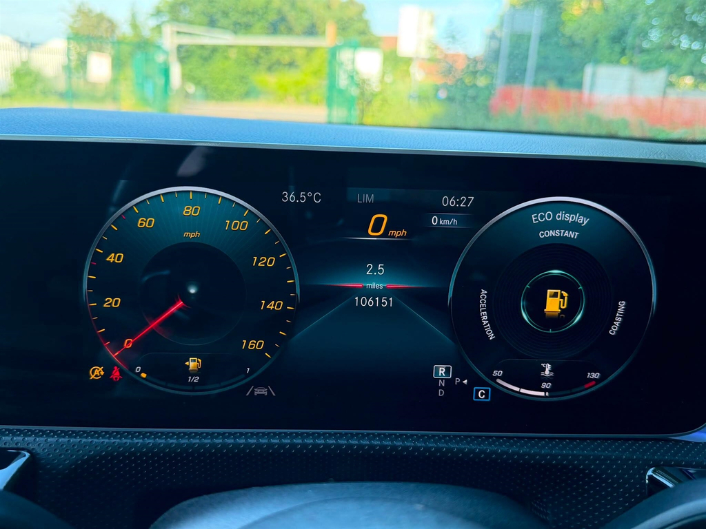 Mercedes-Benz CLA Class Saloon White #37