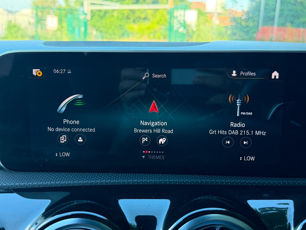 Mercedes-Benz CLA Class Saloon White #36