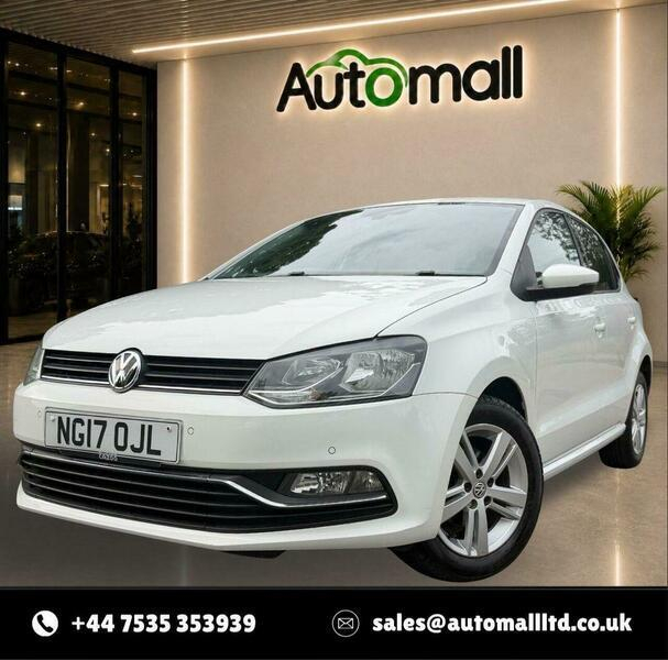 Volkswagen Polo 1.0 Match Edition Euro 6 Ss White