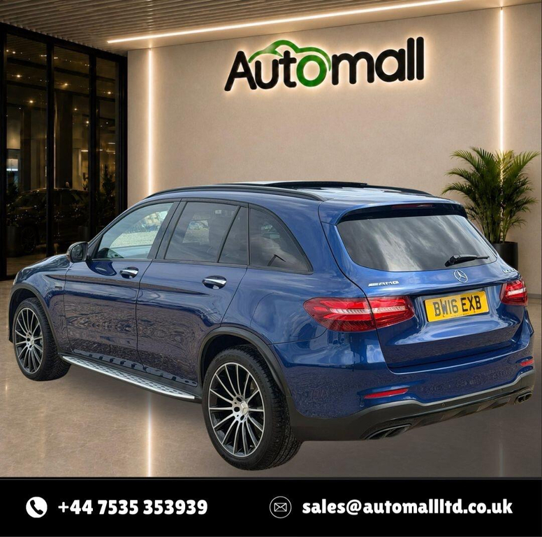 Mercedes-Benz GLC Class 3.0 V6 Amg Premium Plus G-tronic 4Matic Euro 6 Blue #4