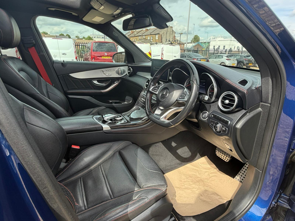 Mercedes-Benz GLC Class 3.0 V6 Amg Premium Plus G-tronic 4Matic Euro 6 Blue #3