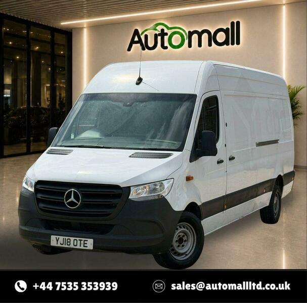 Mercedes-Benz Sprinter 2.1 311 Cdi Rwd L3 H2 Euro 6 White #2