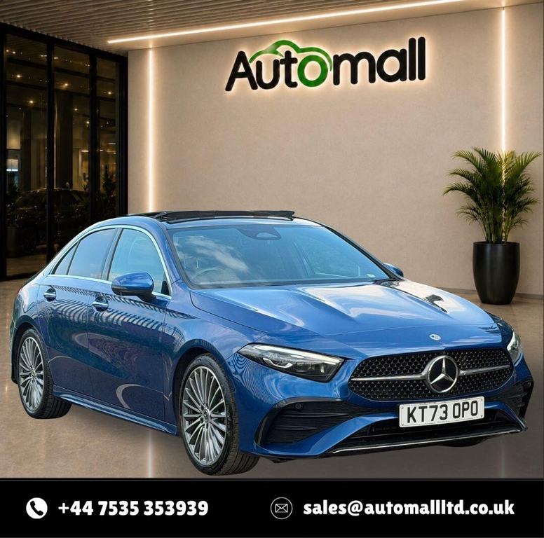 Mercedes-Benz A Class 1.3 H Mhev Amg Line Premium Plus 7G-dct Euro 6 Blue #5
