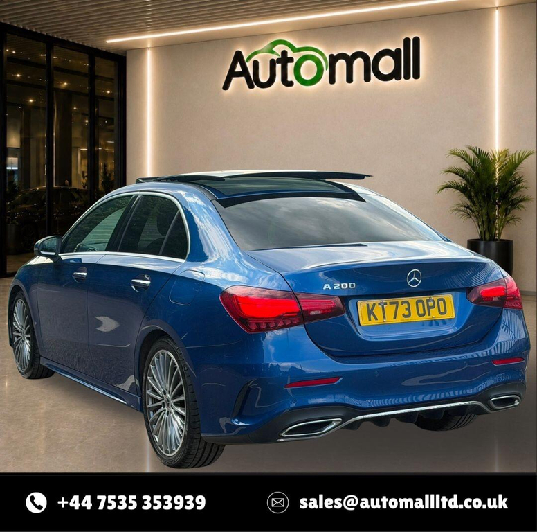 Mercedes-Benz A Class 1.3 H Mhev Amg Line Premium Plus 7G-dct Euro 6 Blue #4