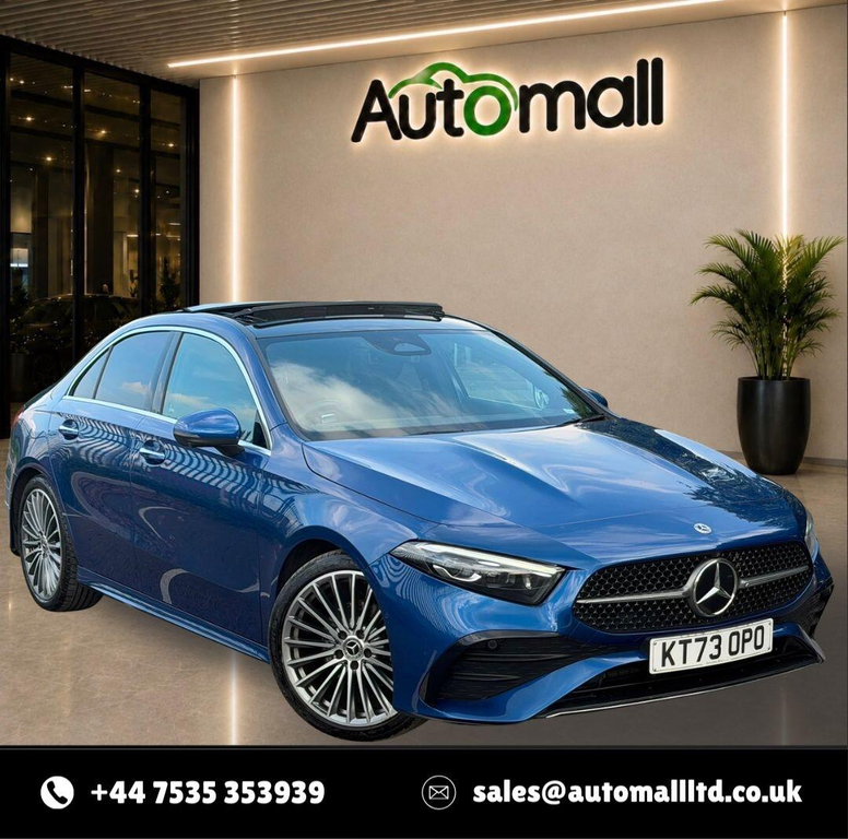 Mercedes-Benz A Class 1.3 H Mhev Amg Line Premium Plus 7G-dct Euro 6 Blue #6