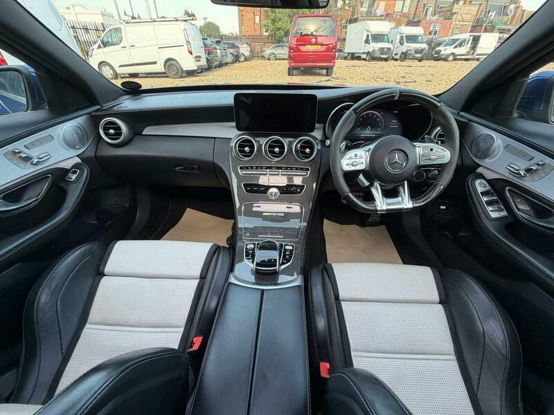 Mercedes-Benz C Class 4.0 V8 Biturbo Spds Mct Euro 6 Ss Blue #2