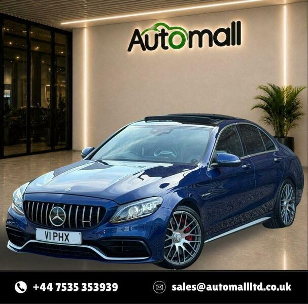 Mercedes-Benz C Class 4.0 V8 Biturbo Spds Mct Euro 6 Ss Blue