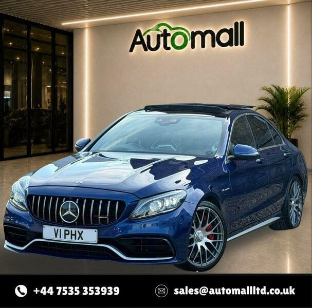 Mercedes-Benz C Class 4.0 V8 Biturbo Spds Mct Euro 6 Ss Blue #6