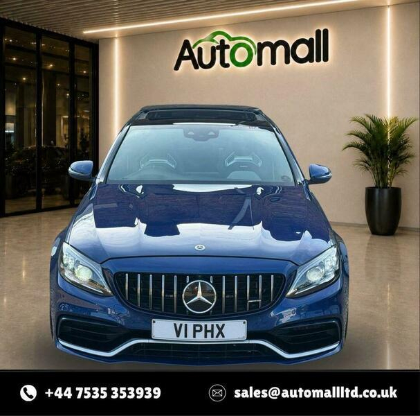 Mercedes-Benz C Class 4.0 V8 Biturbo Spds Mct Euro 6 Ss Blue #5
