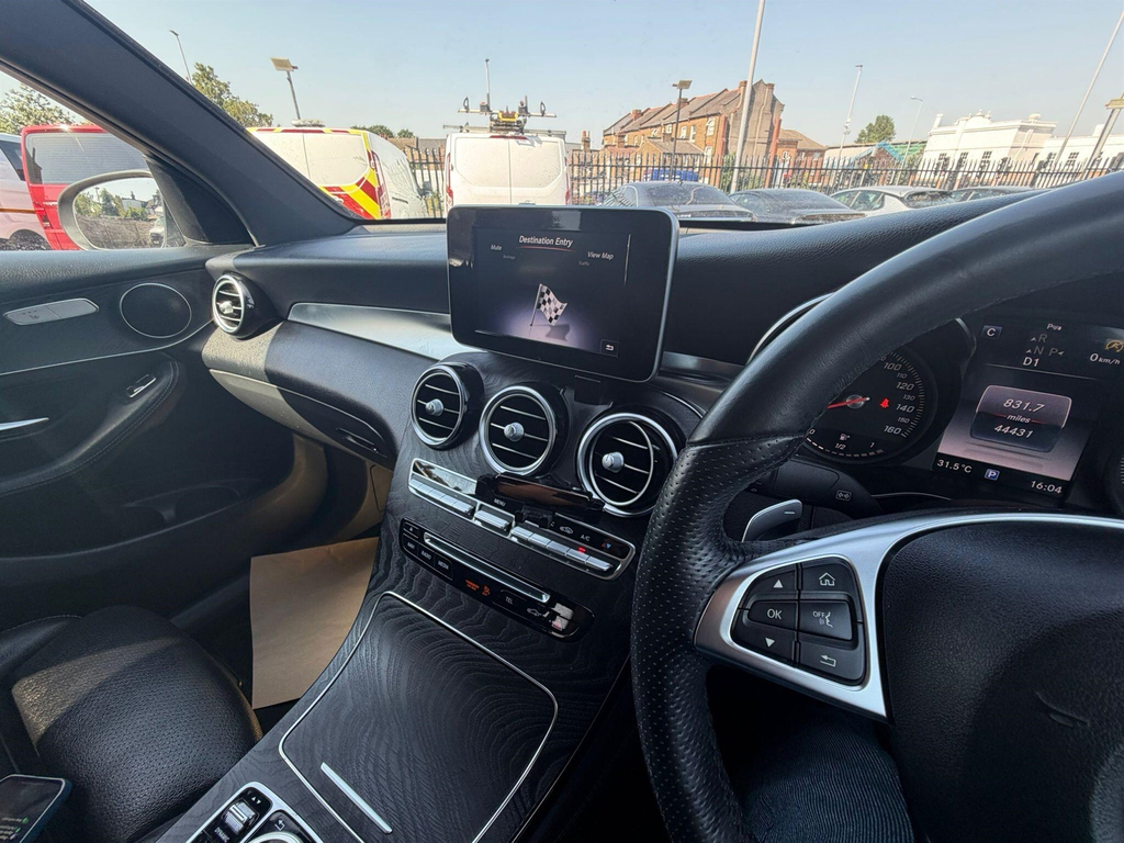 Mercedes-Benz GLC Class Glc 220D 4Matic Amg Night Edition 9G-tronic Black #19