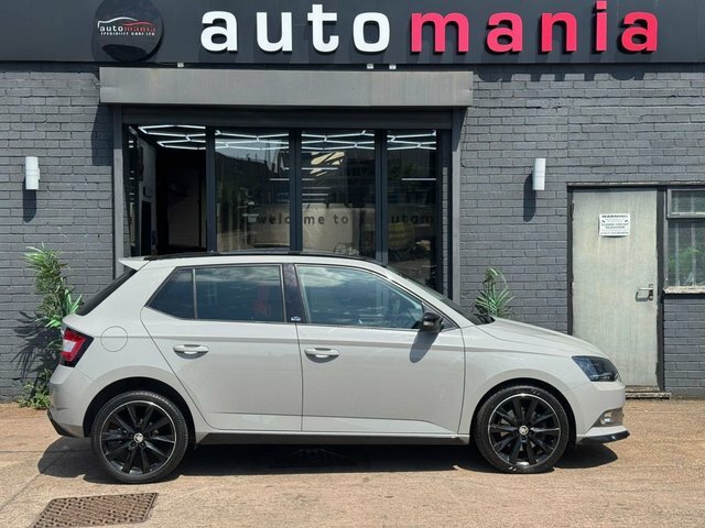 Skoda Fabia Tsi Monte Carlo Hatchback HN17BBO Grey #2
