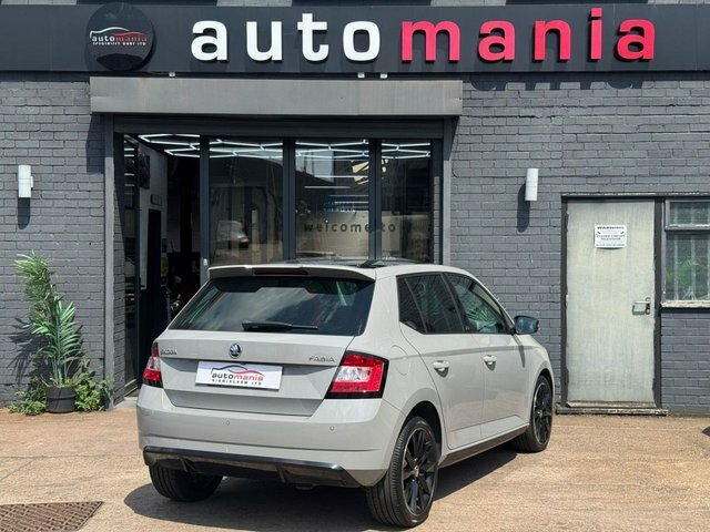Skoda Fabia Tsi Monte Carlo Hatchback HN17BBO Grey #3