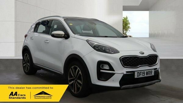 Kia Sportage Crdi 4 Suv DF19WRR White