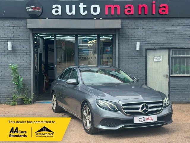 Mercedes-Benz E Class E220d Se Saloon Grey