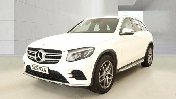 Mercedes-Benz GLC Class Glc250 Amg Line Suv White #2