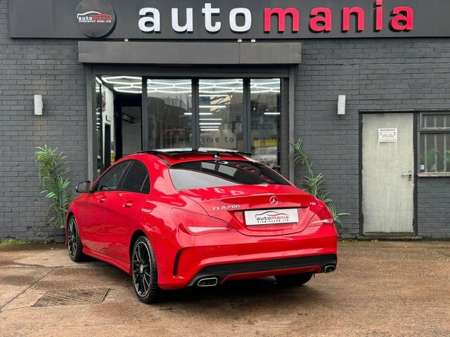 Mercedes-Benz CLA Class Cla200 Cdi Amg Sport Red #3