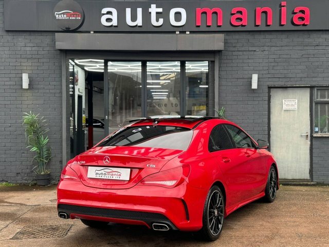 Mercedes-Benz CLA Class Cla200 Cdi Amg Sport Red