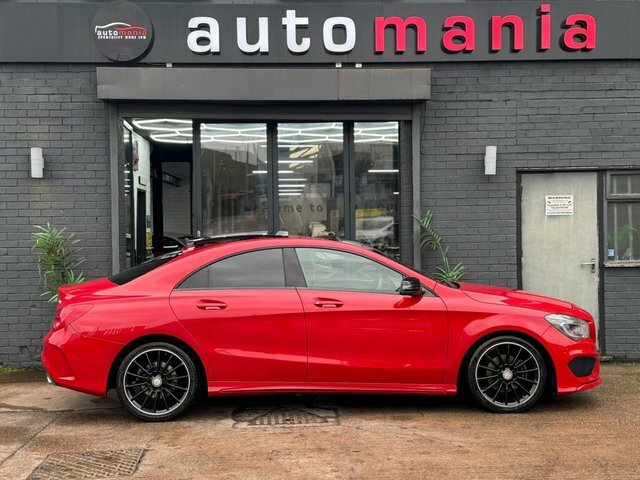 Mercedes-Benz CLA Class Cla200 Cdi Amg Sport Red #5