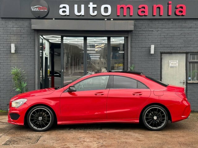 Mercedes-Benz CLA Class Cla200 Cdi Amg Sport Red #4
