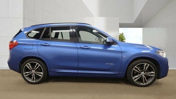 BMW X1 20D M Sport Suv Blue #5