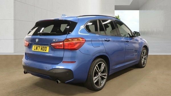 BMW X1 20D M Sport Suv Blue #4
