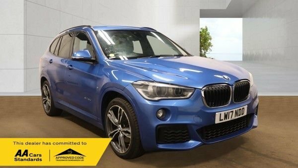 BMW X1 20D M Sport Suv Blue
