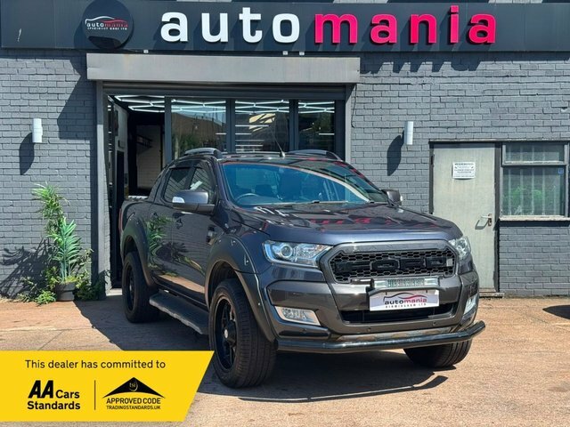 Ford Ranger Tdci Wildtrak Pickup Double Grey