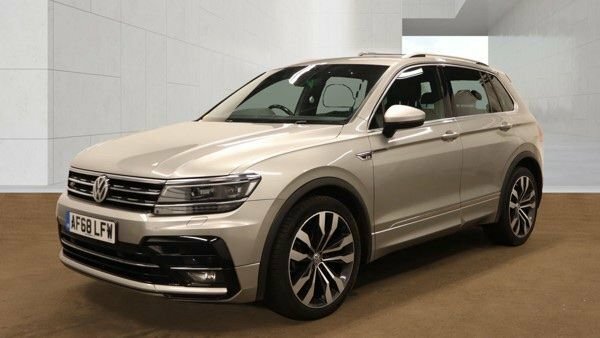 Volkswagen Tiguan Tdi R-line Suv Silver #2