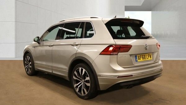 Volkswagen Tiguan Tdi R-line Suv Silver #3