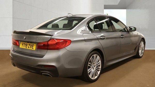 BMW 5 Series 530E 9.2Kwh M Sport Blue #4