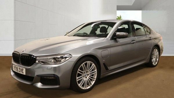 BMW 5 Series 530E 9.2Kwh M Sport Blue #2