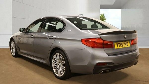 BMW 5 Series 530E 9.2Kwh M Sport Blue #3