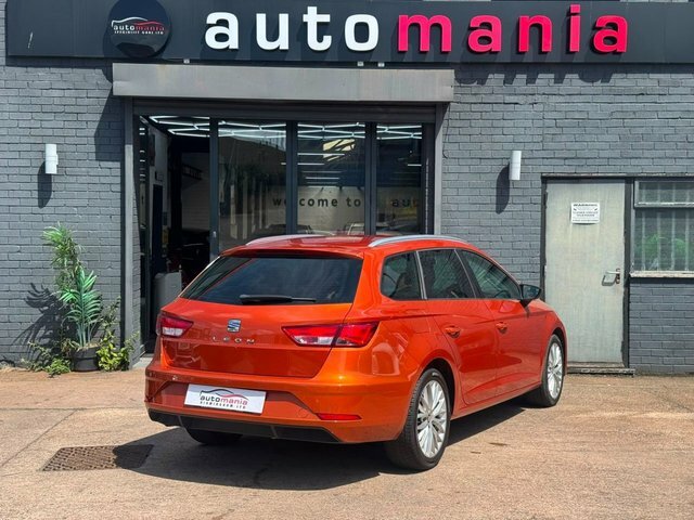 Seat Leon Tdi Se Dynamic St Orange #2