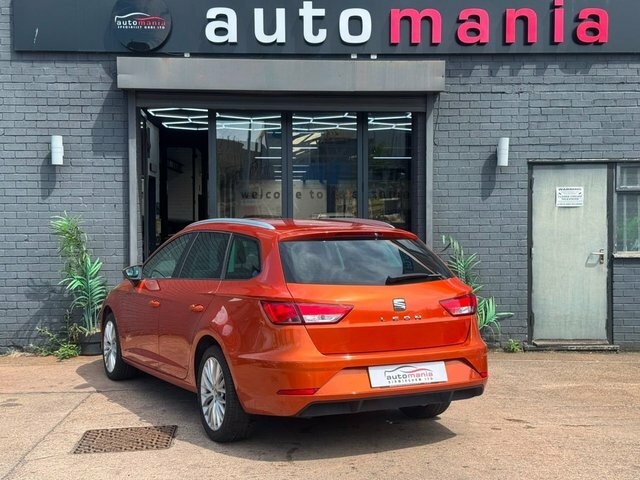 Seat Leon Tdi Se Dynamic St Orange #4