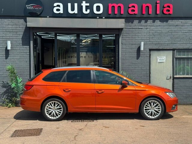 Seat Leon Tdi Se Dynamic St Orange