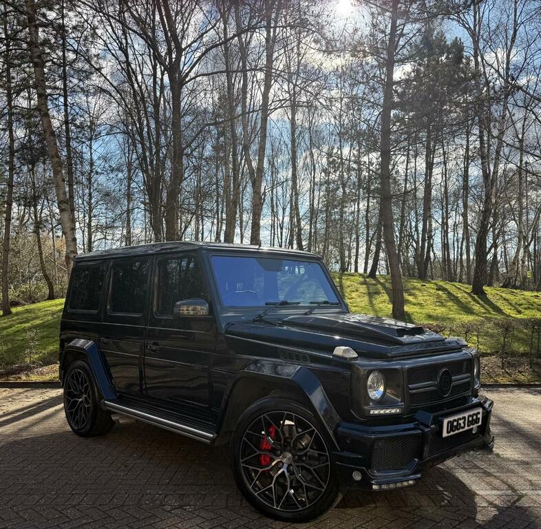 Mercedes-Benz G Class Suv 5.5 G63 V8 Biturbo Amg 201616 Black