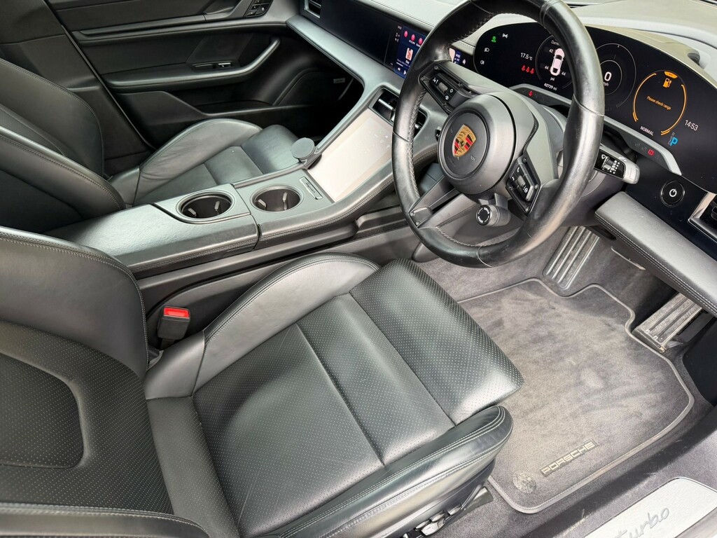 Porsche Taycan Saloon Performance Plus 93.4Kwh Turbo 202070 YB70YJJ Grey #3
