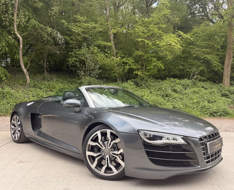 Audi R8 Convertible 5.2 Fsi V10 201010 Grey