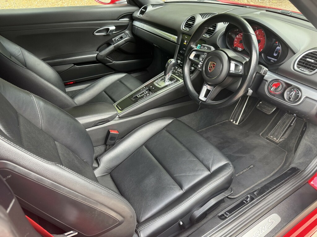 Porsche 718 Boxster Convertible 2.5 T S 201717 Red #3