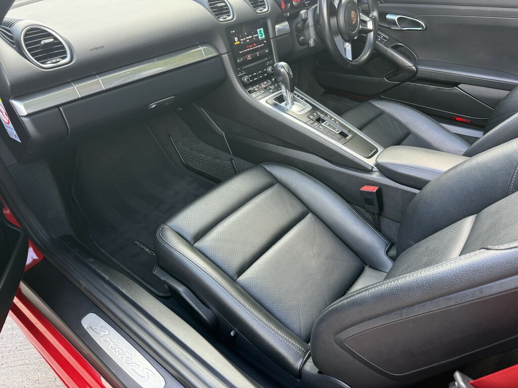 Porsche 718 Boxster Convertible 2.5 T S 201717 Red #6
