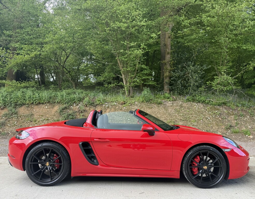 Porsche 718 Boxster Convertible 2.5 T S 201717 Red #2