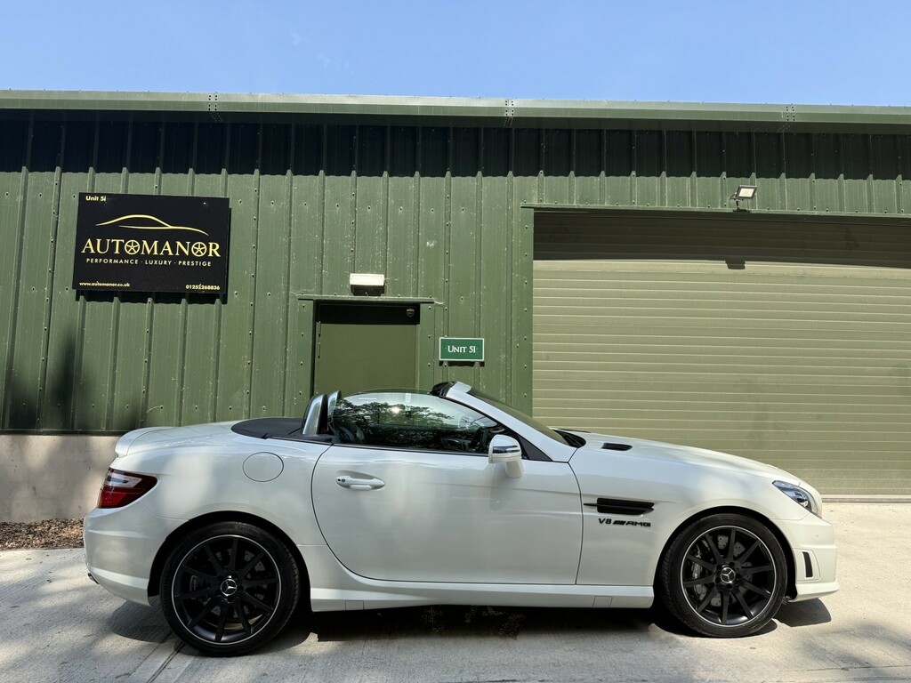 Mercedes-Benz SLK 5.5 Slk55 V8 Amg White #2