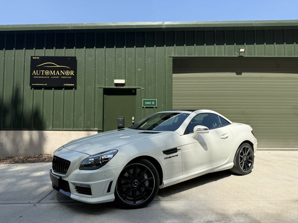 Mercedes-Benz SLK 5.5 Slk55 V8 Amg White #5