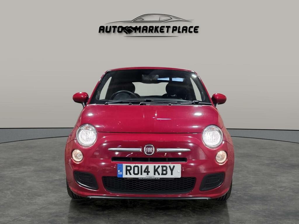 Fiat 500 S Red #2