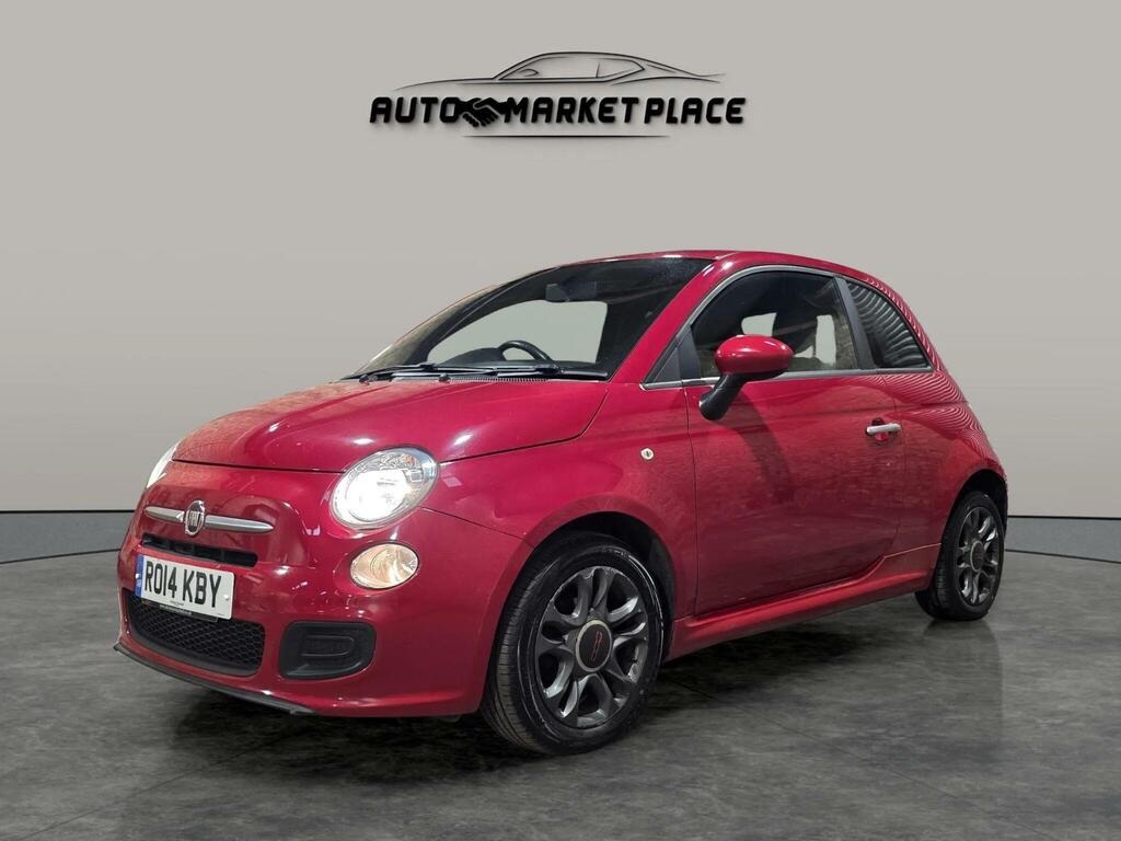 Fiat 500 S Red #3