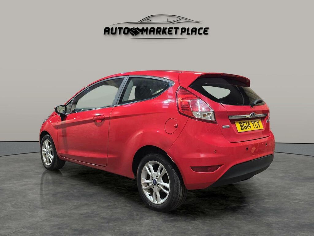 Ford Fiesta 1.25 Zetec Euro 5 BG14YCV Red #4
